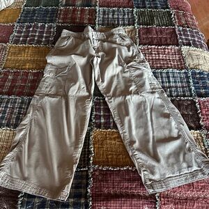 American Eagle Casual Tan Cargo Pants